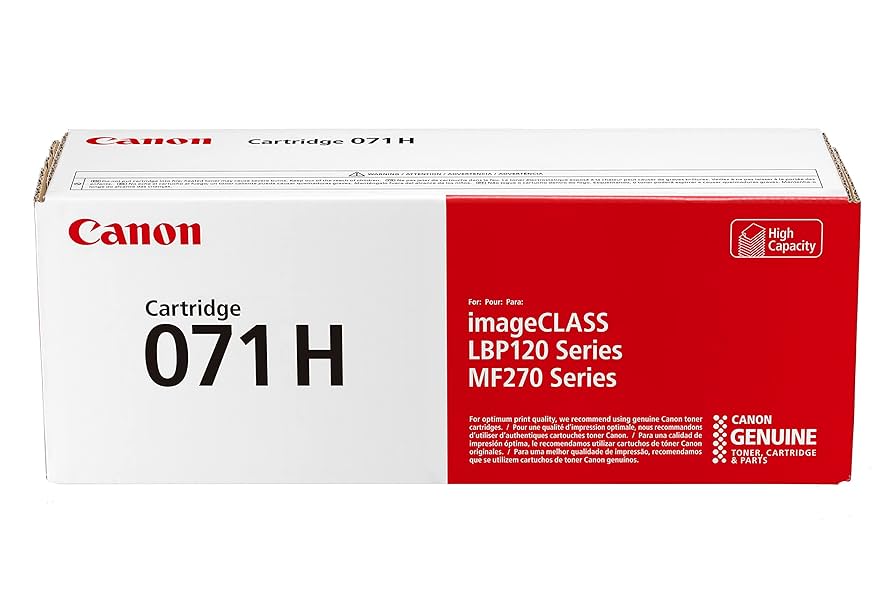 Canon - y706188になります Canon 071 Toner Cartridge - With Chip - 5645C001